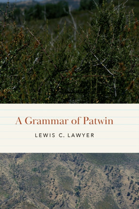 A Grammar of Patwin