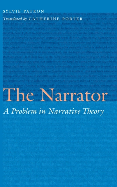 The Narrator: A Problem in Narrative Theory