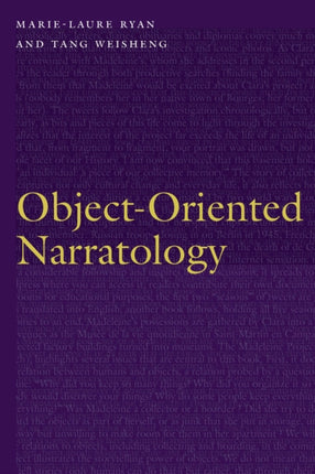 ObjectOriented Narratology
