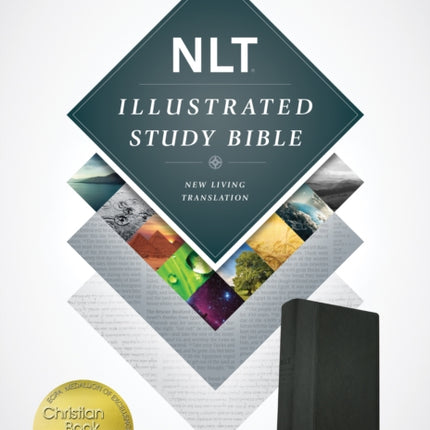 NLT Illustrated Study Bible Tutone BlackOnyx