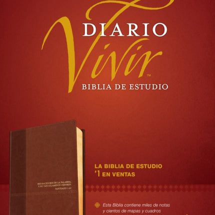 Biblia de Estudio del Diario Vivir Rvr60, Duotono