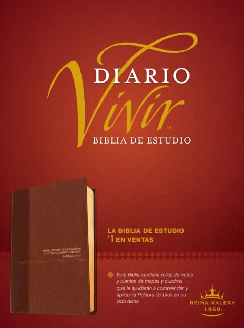 Biblia de Estudio del Diario Vivir Rvr60, Duotono