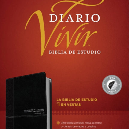 Biblia de Estudio del Diario Vivir Rvr60, Duotono