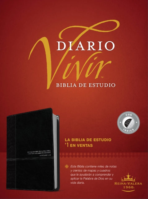 Biblia de Estudio del Diario Vivir Rvr60, Duotono