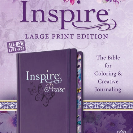 NLT Inspire PRAISE Bible Large Print