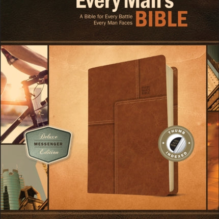 NLT Every Man's Bible, Deluxe Messenger Edition