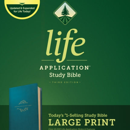 NLT Life Application Study Bible, Third Edition, Large Print