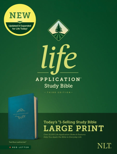 NLT Life Application Study Bible, Third Edition, Large Print