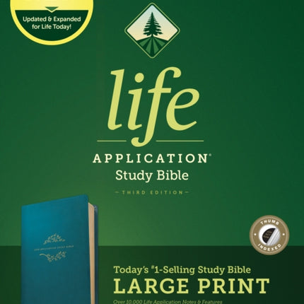 NLT Life Application Study Bible, Third Edition, Large Print