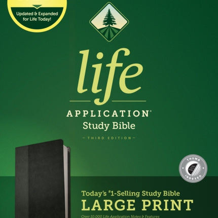 NLT Life Application Study Bible, Third Edition, Large Print