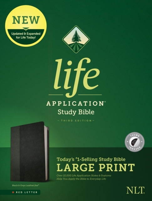 NLT Life Application Study Bible, Third Edition, Large Print