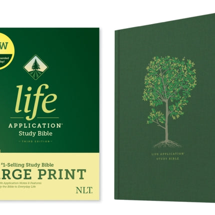 NLT Life Application Study Bible, Third Edition, Large Print