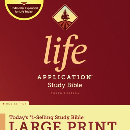 NIV Life Application Study Bible, Third Edition, Large Print