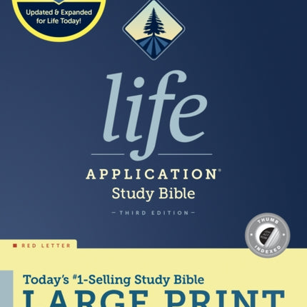 KJV Life Application Study Bible, Third Edition, Large Print