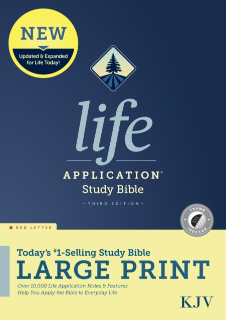 KJV Life Application Study Bible, Third Edition, Large Print