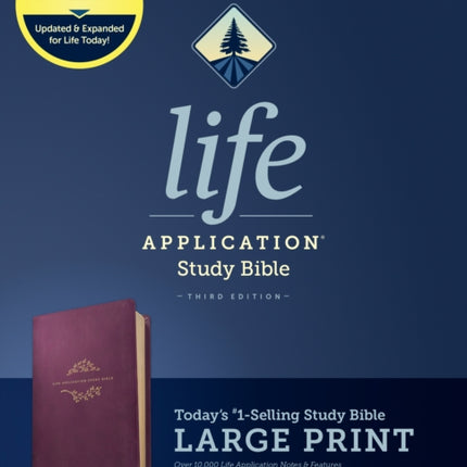 KJV Life Application Study Bible, Third Edition, Large Print