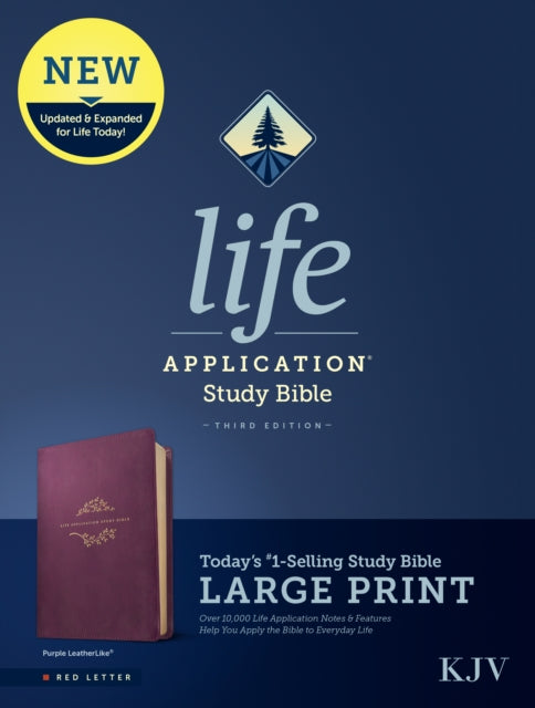 KJV Life Application Study Bible, Third Edition, Large Print