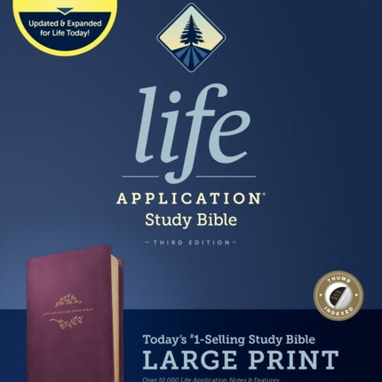 KJV Life Application Study Bible, Third Edition, Large Print