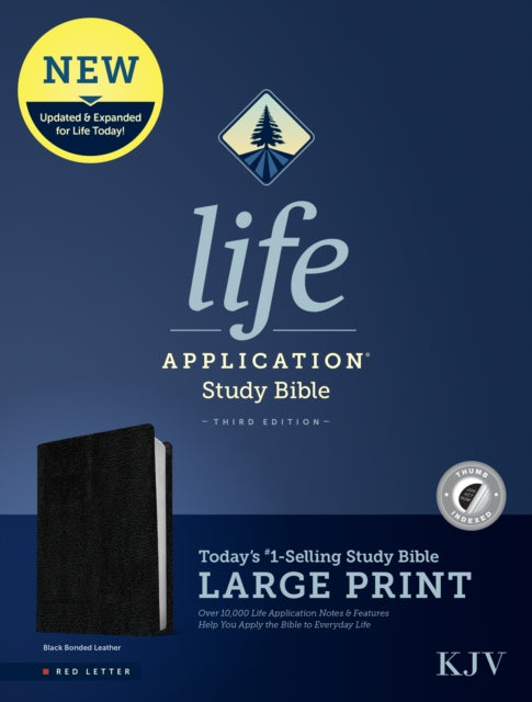 KJV Life Application Study Bible, Third Edition, Large Print