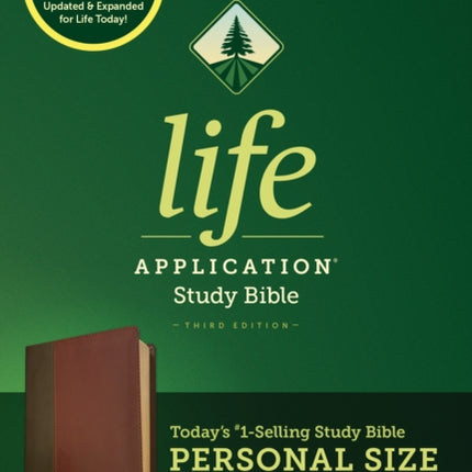 NLT Life Application Study Bible, Third Edition, Brown