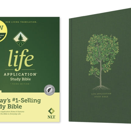 NLT Life Application Study Bible, Third Edition, Indexed