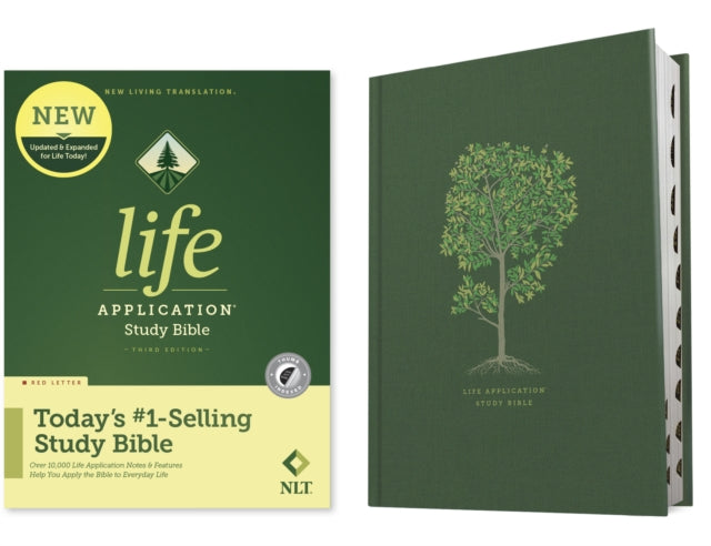 NLT Life Application Study Bible, Third Edition, Indexed