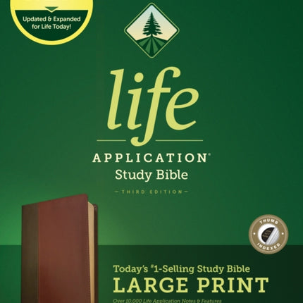 NLT Life Application Study Bible, Third Edition, Large Print