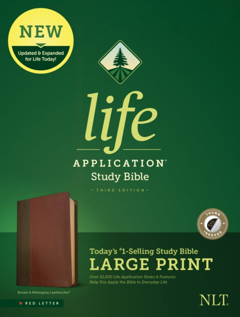 NLT Life Application Study Bible, Third Edition, Large Print