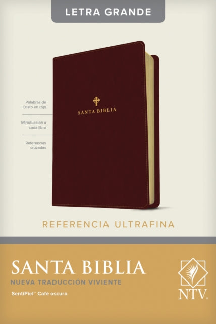 Santa Biblia NTV, Edicion de referencia ultrafina, letra gra