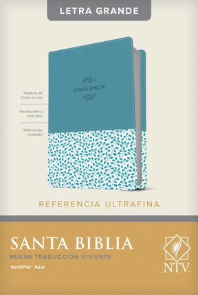 Santa Biblia NTV, Edicion de referencia ultrafina, letra gra