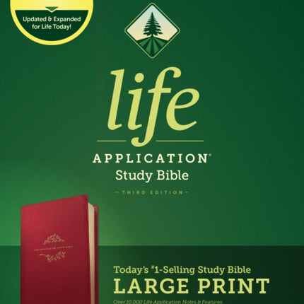 NLT Life Application Study Bible, Third Edition, Large Print