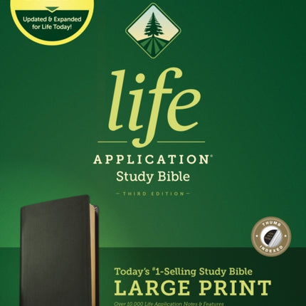 NLT Life Application Study Bible, Third Edition, Large Print