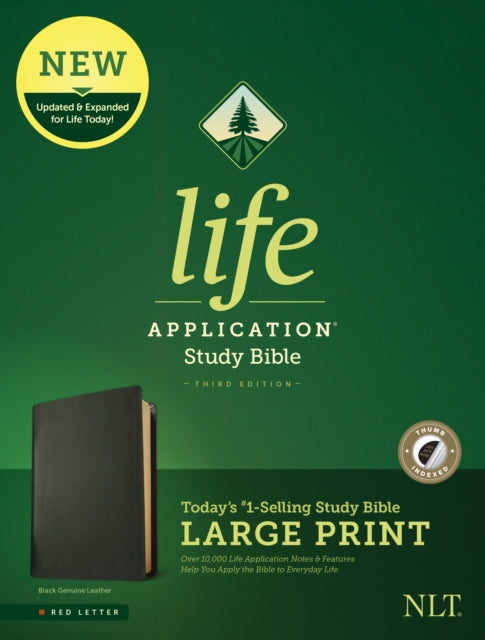 NLT Life Application Study Bible, Third Edition, Large Print