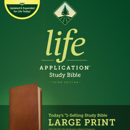 NLT Life Application Study Bible, Third Edition, Large Print