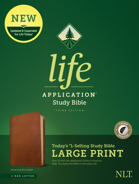 NLT Life Application Study Bible, Third Edition, Large Print