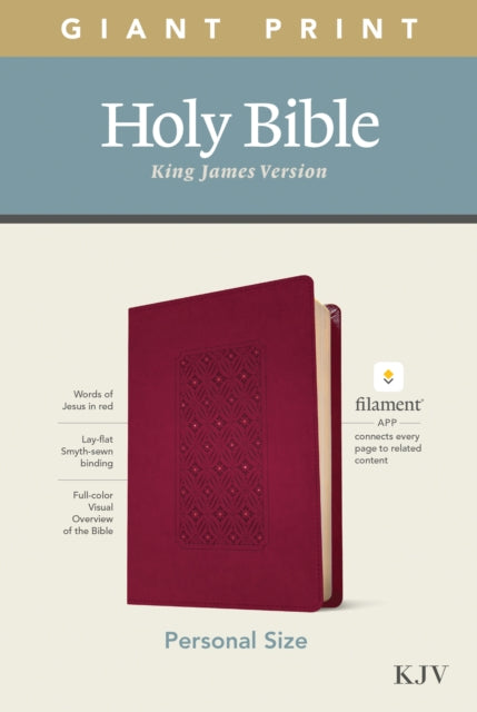 KJV Personal Size Giant Print Bible Filament