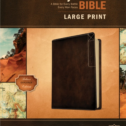 NLT Every Man's Bible, Large Print, Deluxe Explorer Edition