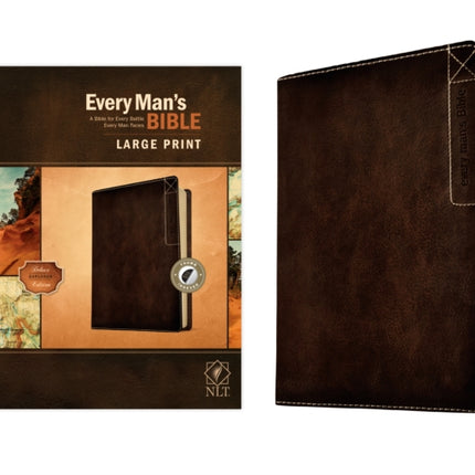 NLT Every Man's Bible, Large Print, Deluxe Explorer Edition