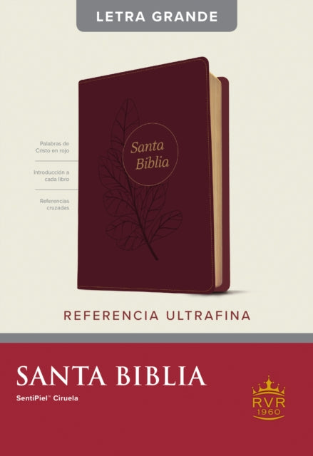 Santa Biblia RVR60, Edicion de referencia ultrafina, letra g