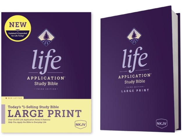 NKJV Life Application Study Bible Third Edition, Large Print