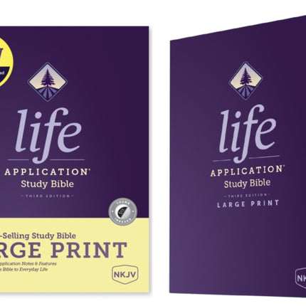 NKJV Life Application Study Bible Third Edition, Large Print