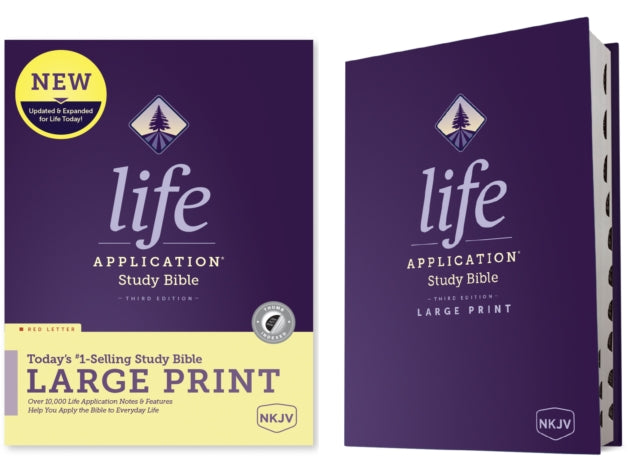 NKJV Life Application Study Bible Third Edition, Large Print