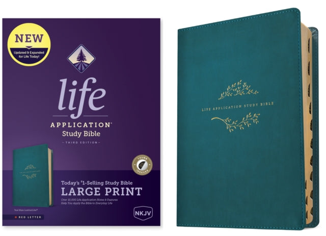 NKJV Life Application Study Bible Third Edition, Large Print