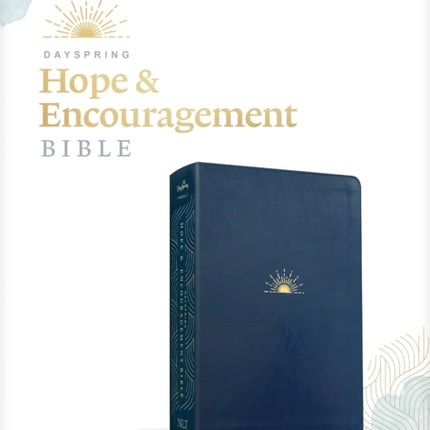 NLT DaySpring Hope & Encouragement Bible, Navy