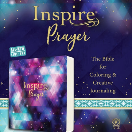 NLT Inspire PRAYER Bible (Softcover)