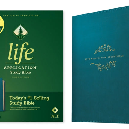 NLT Life Application Study Bible, Third Edition, Teal