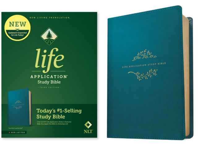 NLT Life Application Study Bible, Third Edition, Teal