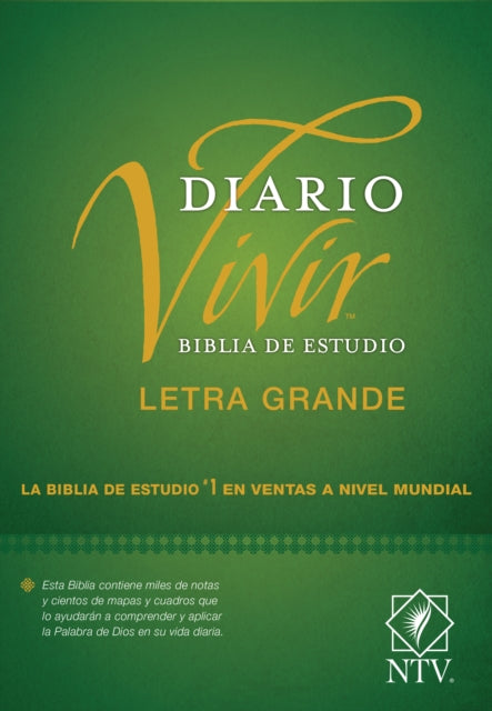 Biblia de estudio del diario vivir NTV, letra grande