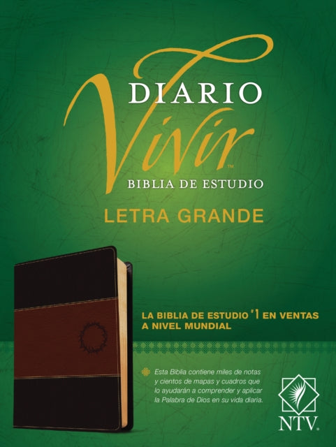 Biblia de estudio del diario vivir NTV, letra grande