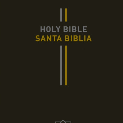 Bilingual Bible / Biblia bilinguee NLT/NTV (Hardcover, Black)